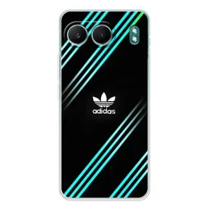 Чохли Адидас для OnePlus Nord 4 (AlphaPrint) (Адідас з полосами)