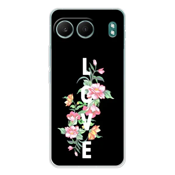 Чохол з принтом «Квіти LOVE» для OnePlus Nord 4