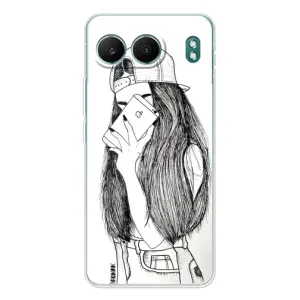 Чохол з друком для OnePlus Nord 4 - (Мода) (AlphaPrint) (Фото дівчини)