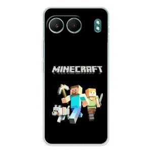 Чехол Майнкрафт на OnePlus Nord 4 (AlphaPrint) Minecraft (герои Minecraft)