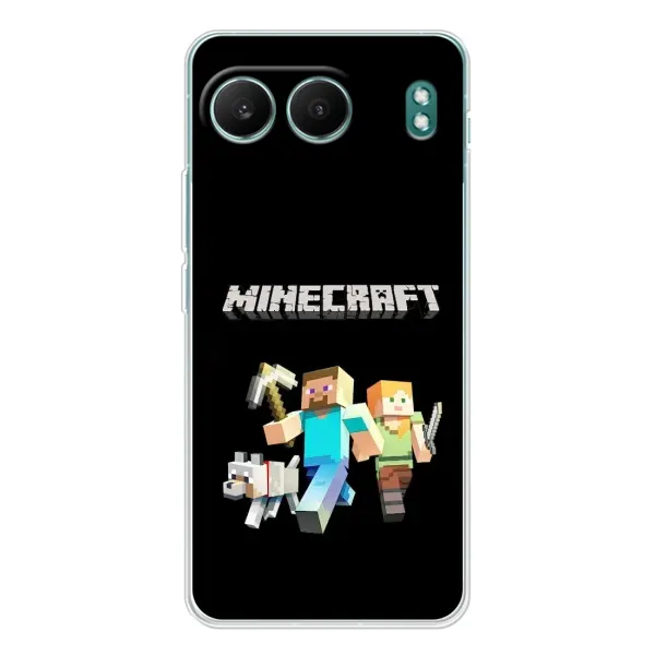 Чехол с принтом «герои Minecraft» для OnePlus Nord 4