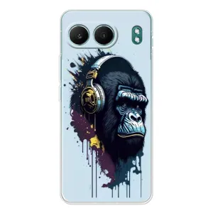 Чохол з Мавпами OnePlus Nord 4 - (AlphaPrint) (Горила в навушниках)
