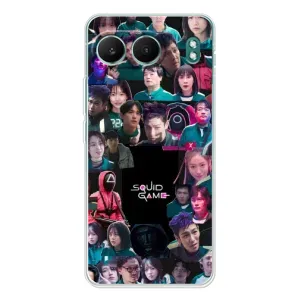 Чохол Гра в кальмара для OnePlus Nord 4 (Колаж Гра кальмара)