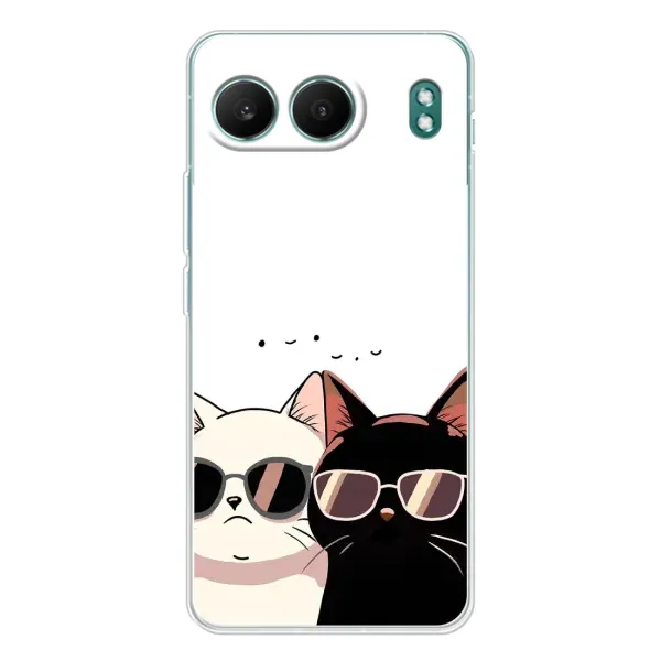 Чехол с принтом «Коты в очках» для OnePlus Nord 4