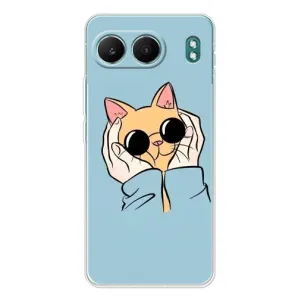 Чохол на OnePlus НоРД 4 з Котиками (VPrint) (Котик в окулярах)