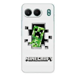 Чехол Майнкрафт на OnePlus Nord 4 (AlphaPrint) Minecraft (крипер Майнкрафт)