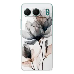 Чохол з квітковим принтом на OnePlus НоРД 4 (Квіти на білому)