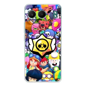 Чехол для OnePlus Nord 4 Бравл Старс (VPrint) (Лого Brawl Stars)