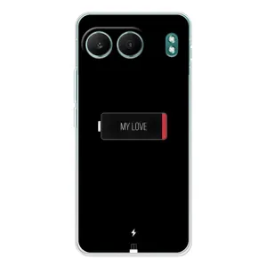 Чехлы для любимой на OnePlus НоРД 4 (VPrint) (Love battery)