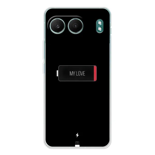 Чохол з принтом «Love battery» для OnePlus Nord 4