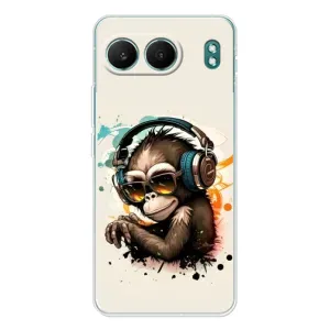 Чохол з Мавпами OnePlus Nord 4 - (AlphaPrint) (Макака в навушниках)