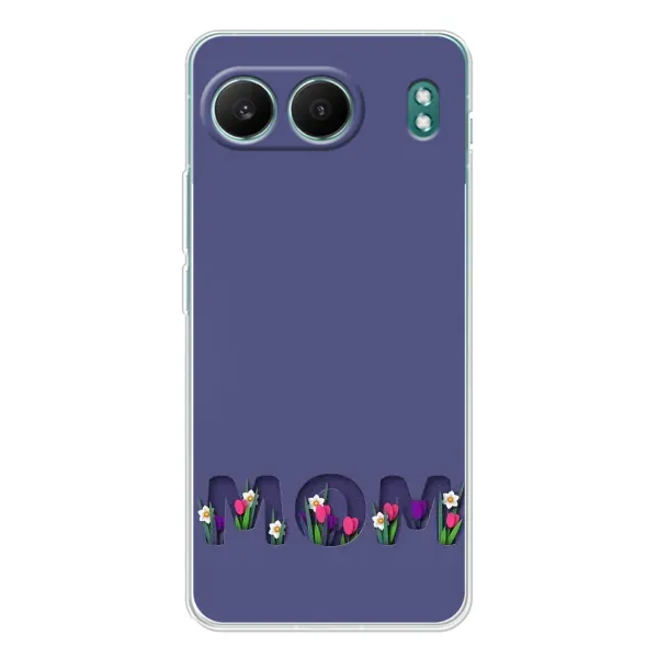 Чехол с принтом «Мама в цветах» для OnePlus Nord 4