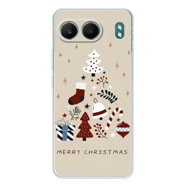 Чехол с принтом «Merry Christmas» для OnePlus Nord 4