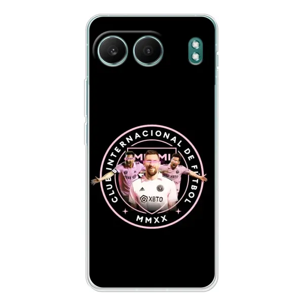 Чехол с принтом «Месси в лого» для OnePlus Nord 4