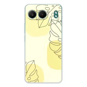 Силиконовый чехол с принтом в цветах на OnePlus Nord 4