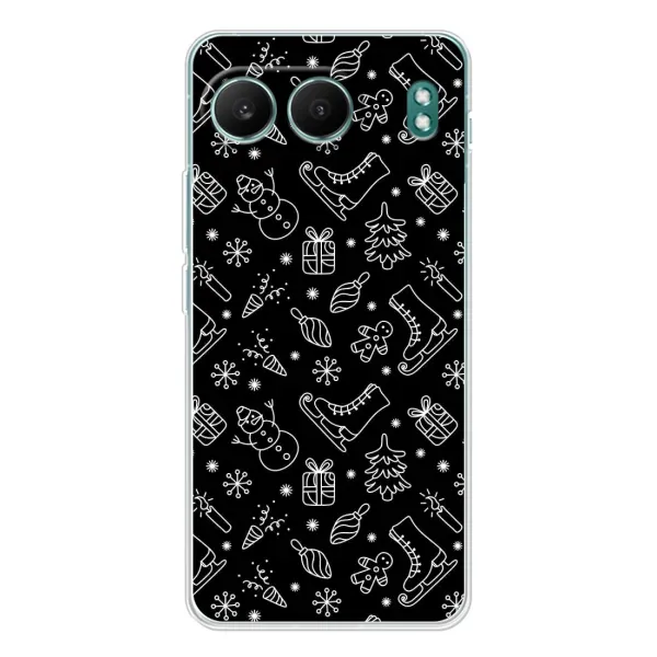 Чехол с принтом «Новогодний фон» для OnePlus Nord 4 Чехол с принтом «Новогодний фон» для OnePlus Nord 4