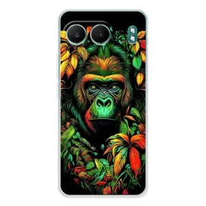 Чохол з Мавпами OnePlus Nord 4 - (AlphaPrint) (Мавпа в квітах)