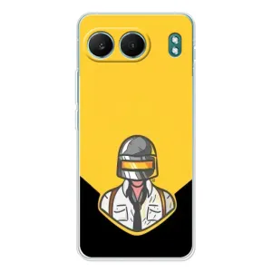 Чеjхол PUBG для OnePlus НоРД 4 (AlphaPrint) (Пабг в шоломі)