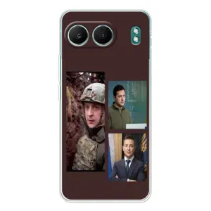 Чехол для OnePlus Nord 4 (AlphaPrint - с принтом Зеленского) (Президент)