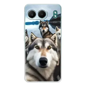 Чохол з Хаскі OnePlus Nord 4 - (AlphaPrint) (Селфі Хаскі)