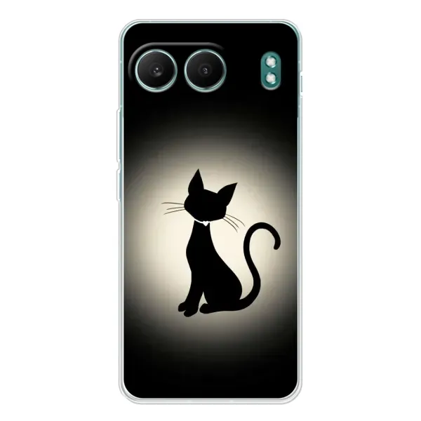 Чохол з принтом «Силует котика» для OnePlus Nord 4