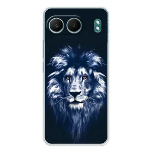 Чехол со Львом для OnePlus Nord 4 (VPrint) (Синий Лев)