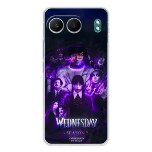 Чохол з дизайном Венздей 2 на OnePlus Nord 4 (Фіолетова магія Венздей)