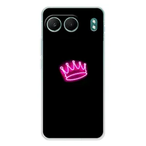Чохол з Короною OnePlus НоРД 4 - (AlphaPrint) (Яскрава корона)