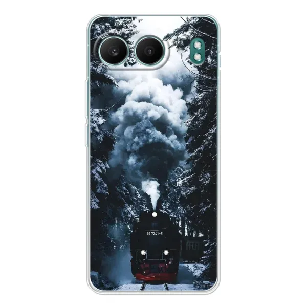 Чехол с принтом «Зимний поезд» для OnePlus Nord 4 Чехол с принтом «Зимний поезд» для OnePlus Nord 4