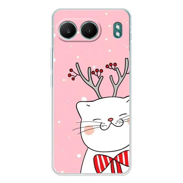 Чехол с принтом «Зимний кот» для OnePlus Nord 4