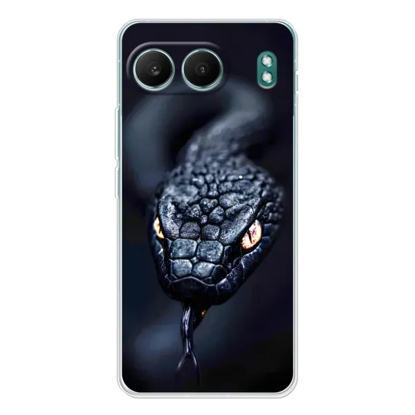 Чохол з принтом «Чорна змія» для OnePlus Nord 4