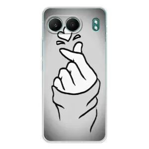 Чехол с принтом для OnePlus Nord 4 (AlphaPrint - Знак сердечка)