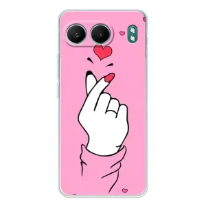 Чохол з принтом для OnePlus Nord 4 (AlphaPrint - Знак сердечка) (Знак Love)