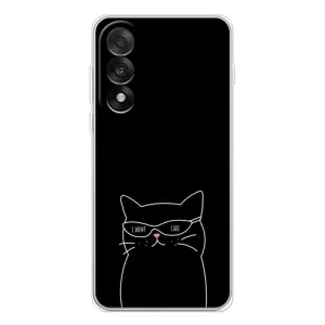 Чохол з малюнком кіт на OnePlus Nord 5 (Байдужий кіт)