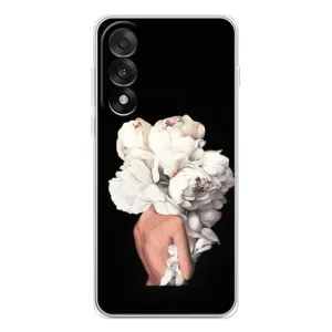Чехлы (ART) Цветы на OnePlus Nord 5 (VPrint) (Белые цветы)