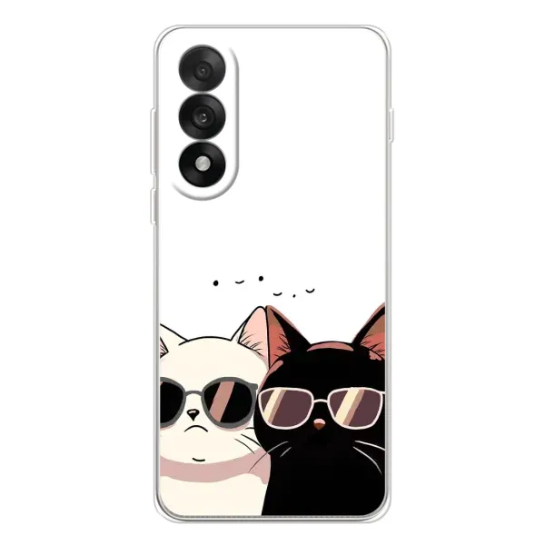 Чохол з принтом «Коти в окулярах» для OnePlus Nord 5 Чохол з принтом «Коти в окулярах» для OnePlus Nord 5