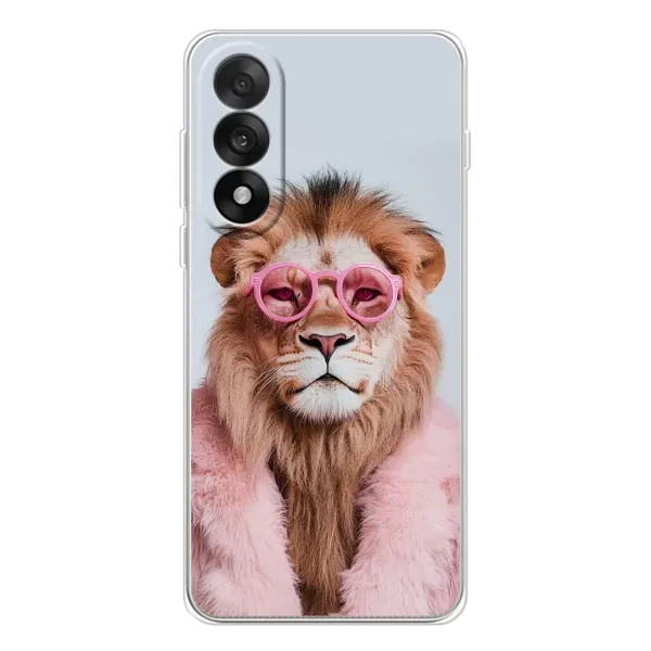 Чехол с принтом «Лев в очках» для OnePlus Nord 5