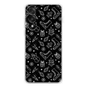 Новорічні, Святкові Чохли для OnePlus Nord 5 - 2024 год (Новорічний фон)
