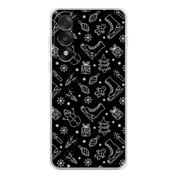 Чохол з принтом «Новорічний фон» для OnePlus Nord 5 Чохол з принтом «Новорічний фон» для OnePlus Nord 5