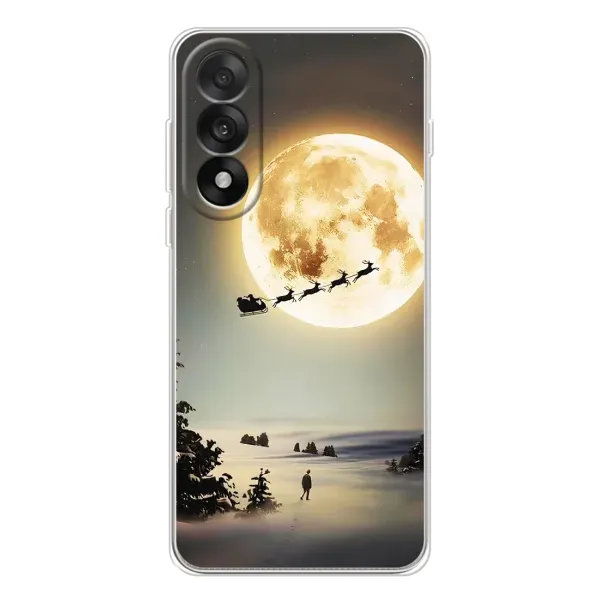 Чохол з принтом «Санта на місяці» для OnePlus Nord 5 Чохол з принтом «Санта на місяці» для OnePlus Nord 5