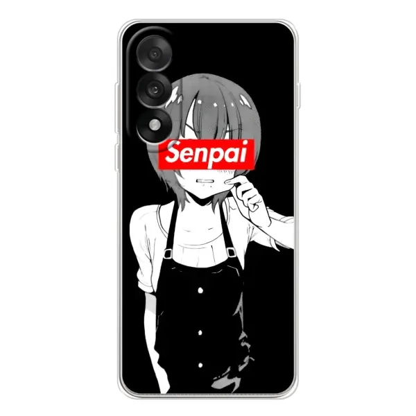 Чохол з принтом «Senpai» для OnePlus Nord 5