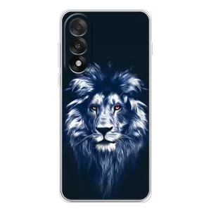 Чохол з картинкою ЛЕВ для OnePlus Nord 5 (VPrint) (Синій Лев)