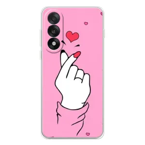 Чехол с принтом для OnePlus Nord 5 (AlphaPrint - Знак сердечка) (Знак Love)