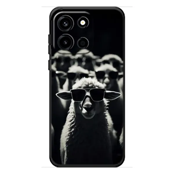 Чохол з принтом «Овечка в окулярах» для OnePlus Nord 6