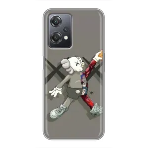 Чехлы для OnePlus Nord CE 2 (5G) (IV2201) - Bearbrick Louis Vuitton (PREMIUMPrint) (Беарбрик Джордан)