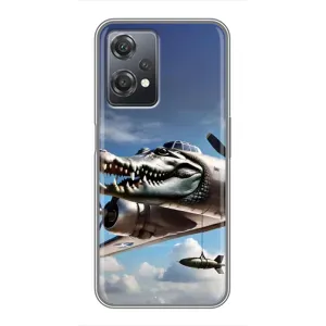 Чехол с мемом Тралалело тралала на OnePlus Nord CE 2 (5G) (IV2201) (Бомбардиро крокодило)