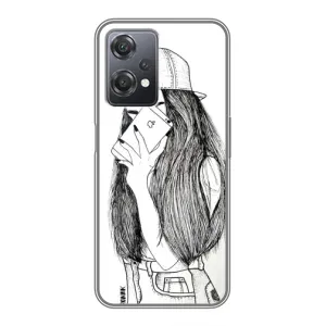 Чохол з друком для OnePlus Nord CE 2 (5G) (IV2201) - (Мода) (AlphaPrint) (Фото дівчини)