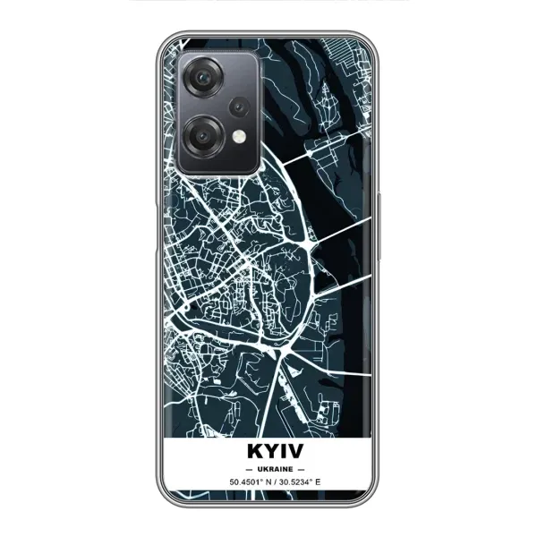Чехол с принтом «Киев» для OnePlus Nord CE 2 (5G) (IV2201)