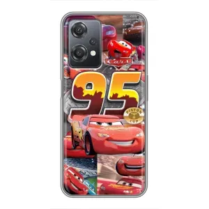 Силиконовый чехол Маквин для OnePlus Nord CE 2 (5G) (IV2201) (Коллаж Молния Маквин)