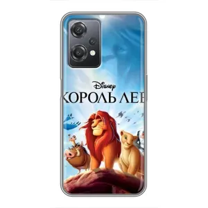 Чехол Король лев на ВанПлас Норд СЕ 2 5G (Постер Король Лев)